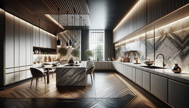 Porcelain Worktops: The Future Star of Kitchen Design in 2024
