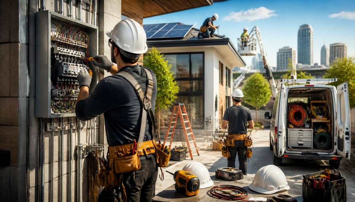 Being in the Shoes of an Electrician for a Day