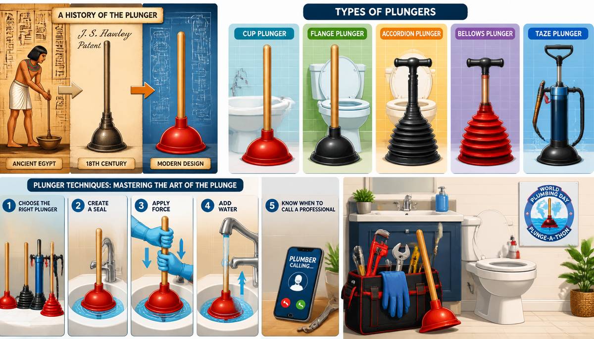 Evolution of the Plunger: A Diving Expedition into the World of Plumbing