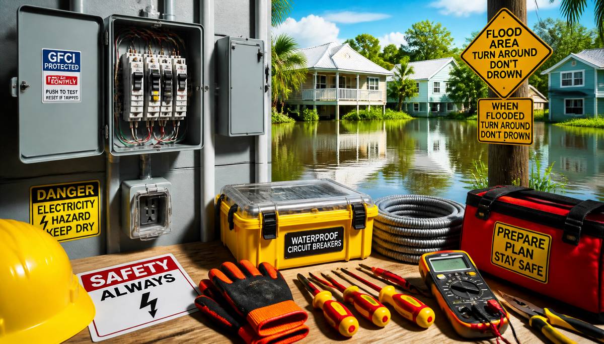 Electrical Work Protocols in Flood-Prone Zones: A Safety Guide