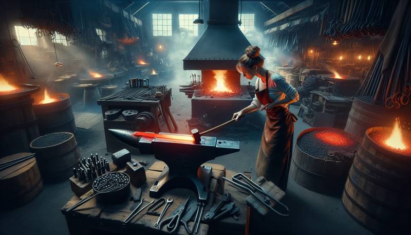 Forging Ahead: The Life and Times of a Modern-Day Blacksmith