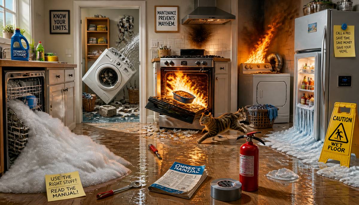 Appliance Repair Horror Stories That Cost Homeowners a Fortune