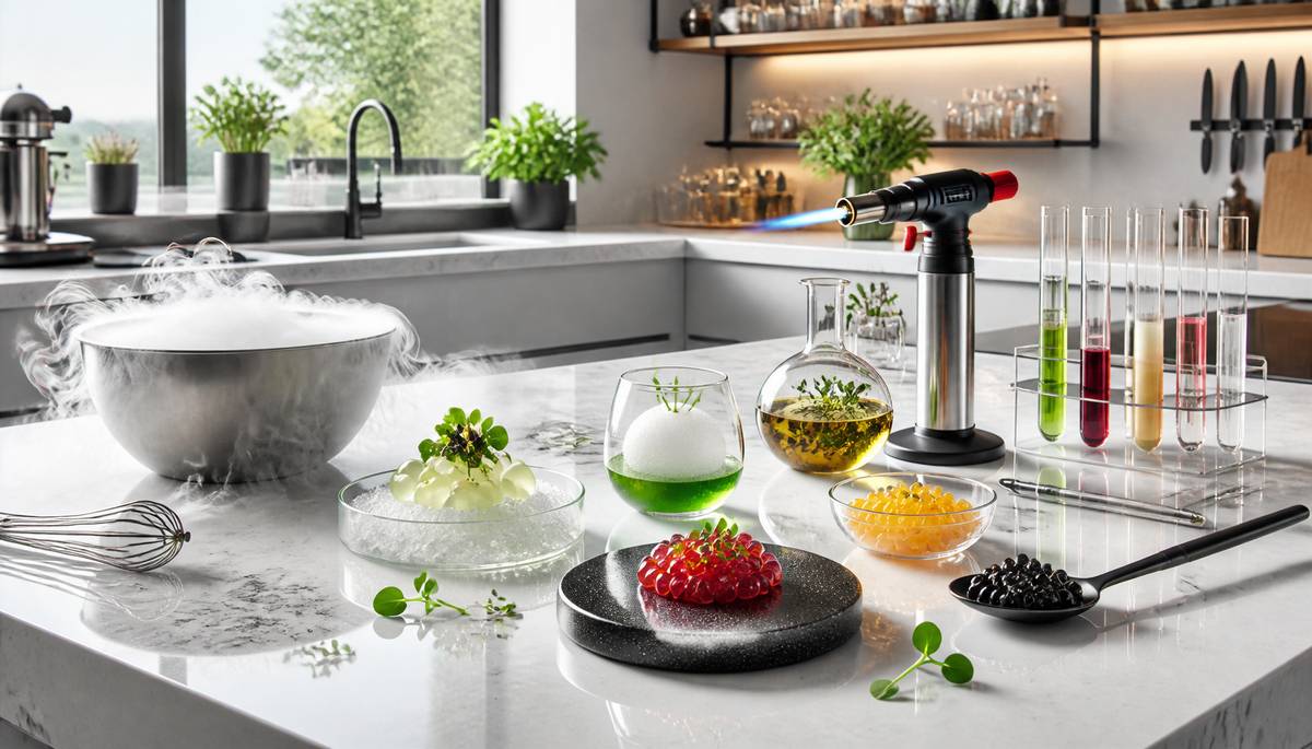 Why Quartz Worktops Are the Perfect Surface for Experimenting with Molecular Gastronomy