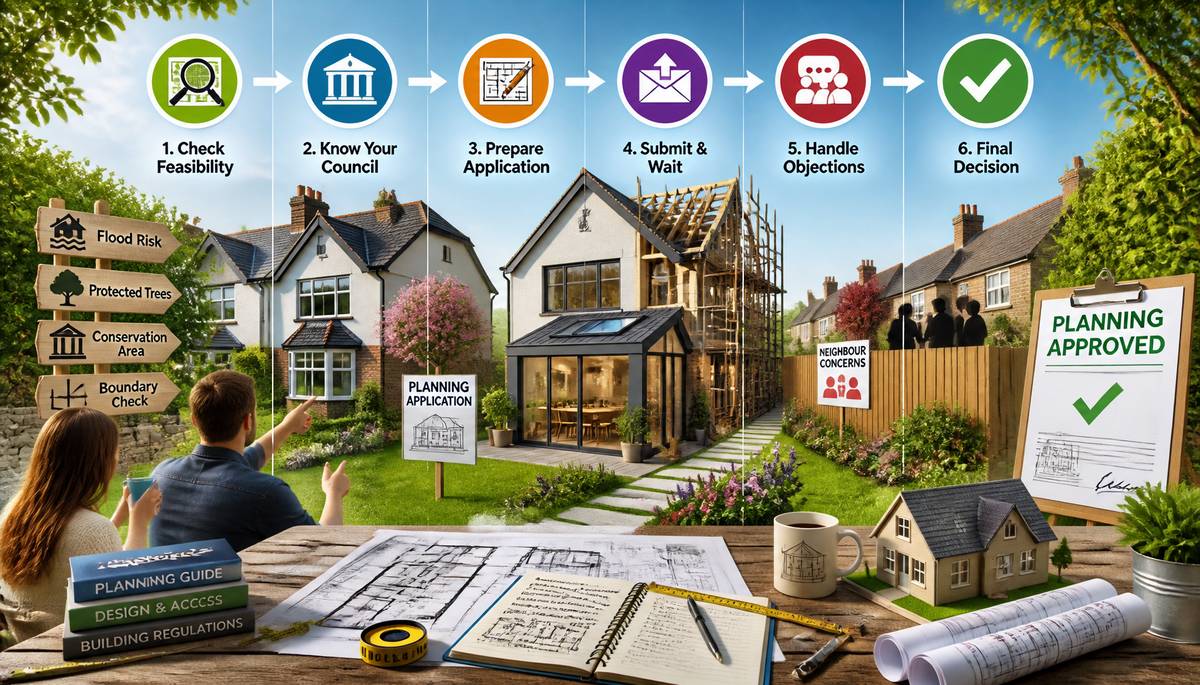 From Feasibility to Approval: Understanding the Full Planning Journey in the UK
