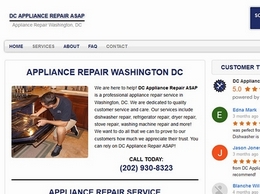 https://www.dcappliancerepairco.com/ website