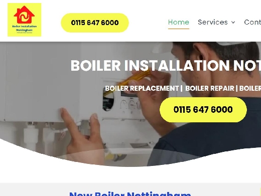 https://www.boilerinstallationnottingham.co.uk/ website